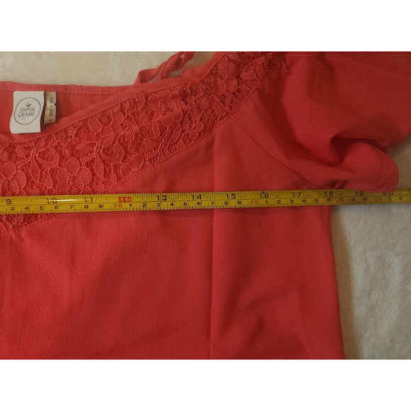 Terra & Sky Salmon V-Neck Tee 0X 14W - Picture 11 of 11